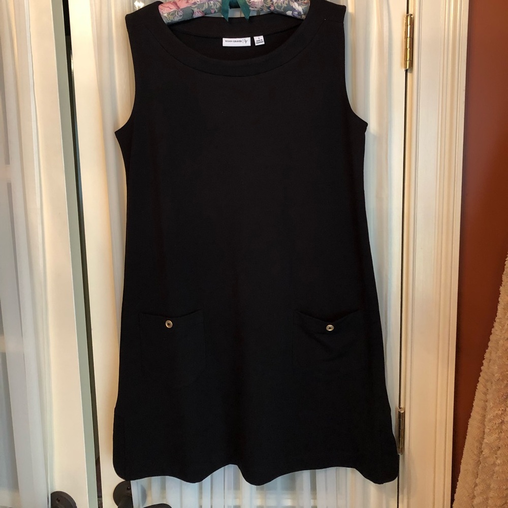 Susan Graver French Terry Dress NWOT